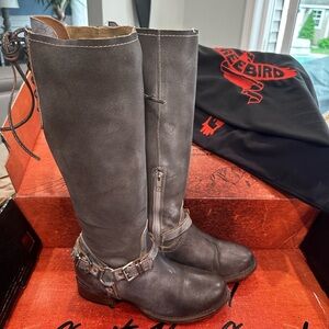 Freebird Raleigh 8  stone Leather Boots